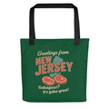 Greetings From New Jersey Tote Bag