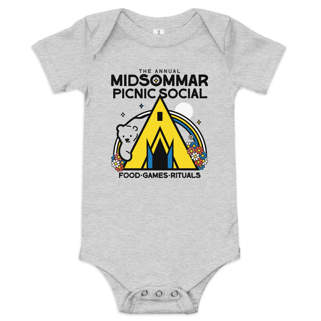 The Annual Midsommar Picnic Social Kid's Onesie