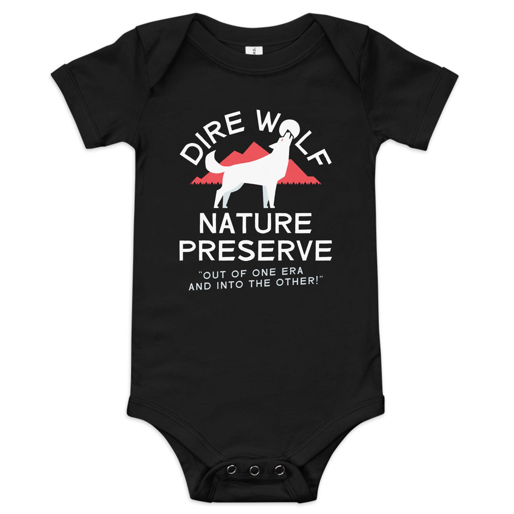Dire Wolf Nature Preserve Kid's Onesie