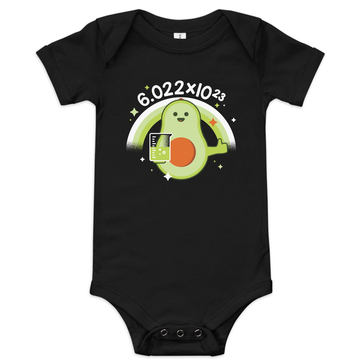 Avogadro's Number Kid's Onesie
