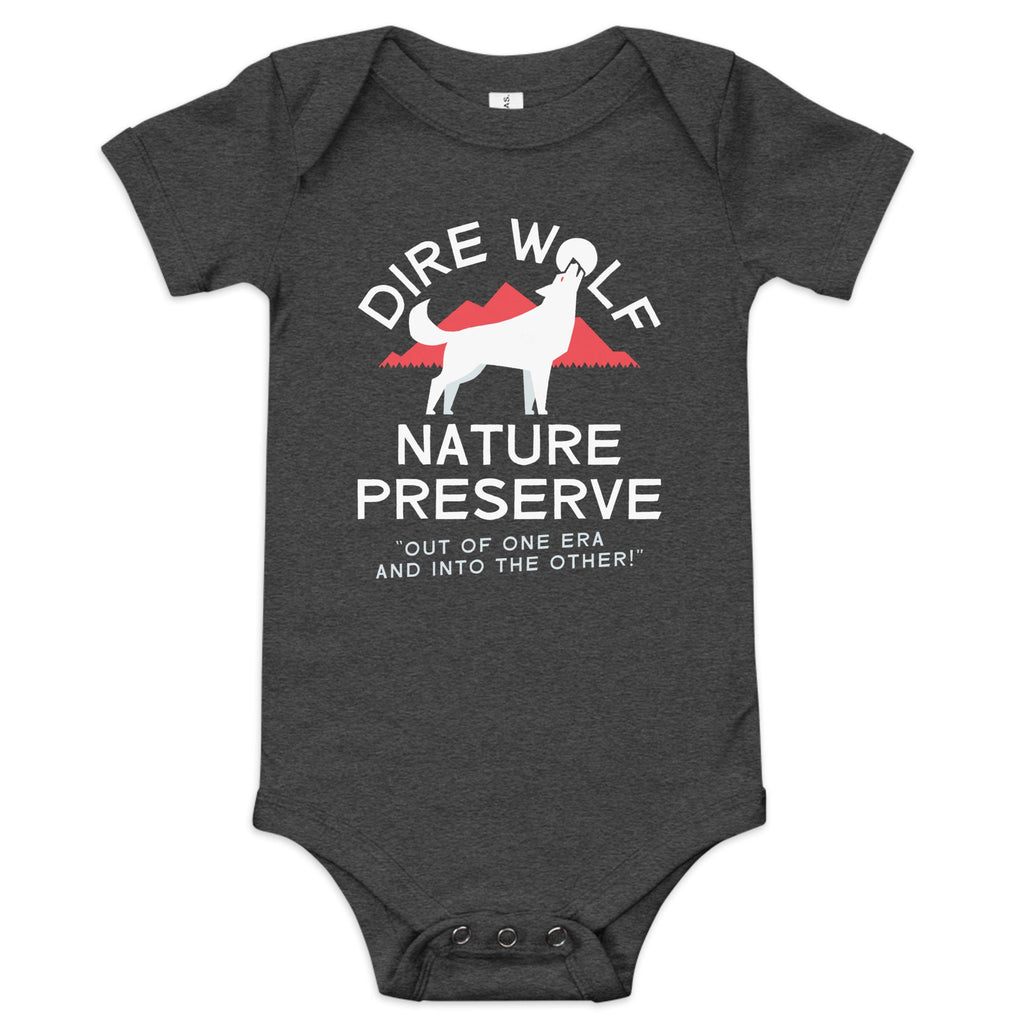Dire Wolf Nature Preserve Kid's Onesie