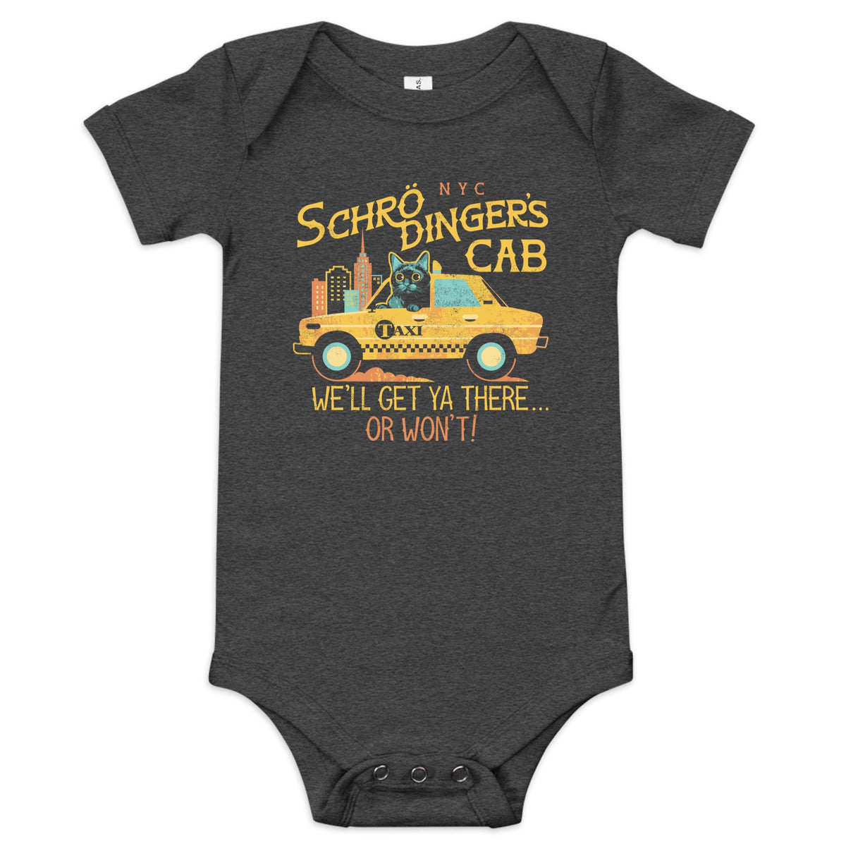Schrodinger's Cab Kid's Onesie