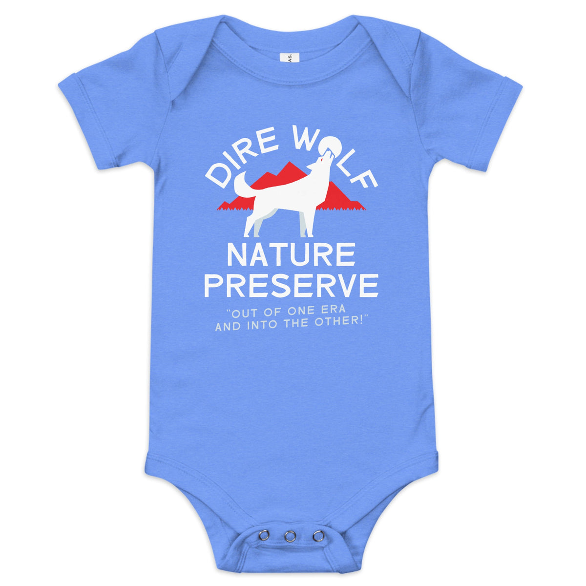 Dire Wolf Nature Preserve Kid's Onesie