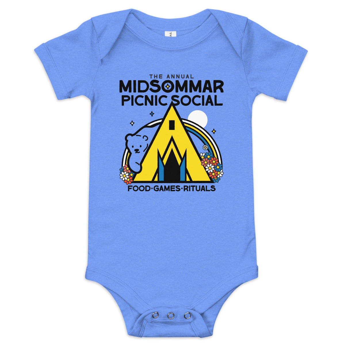 The Annual Midsommar Picnic Social Kid's Onesie
