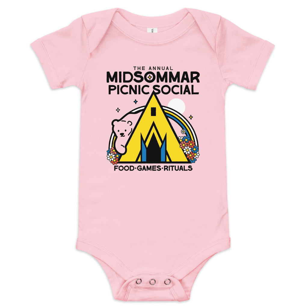 The Annual Midsommar Picnic Social Kid's Onesie