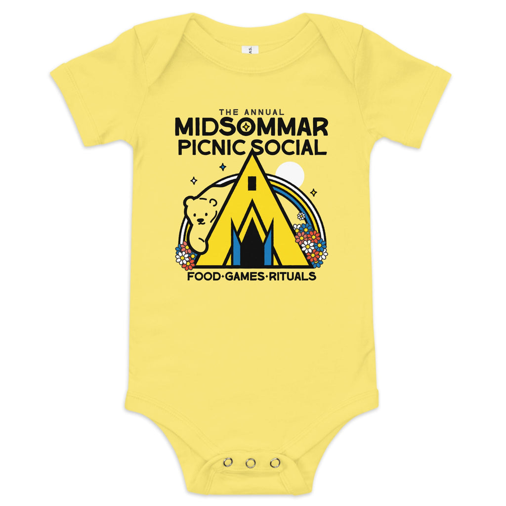 The Annual Midsommar Picnic Social Kid's Onesie