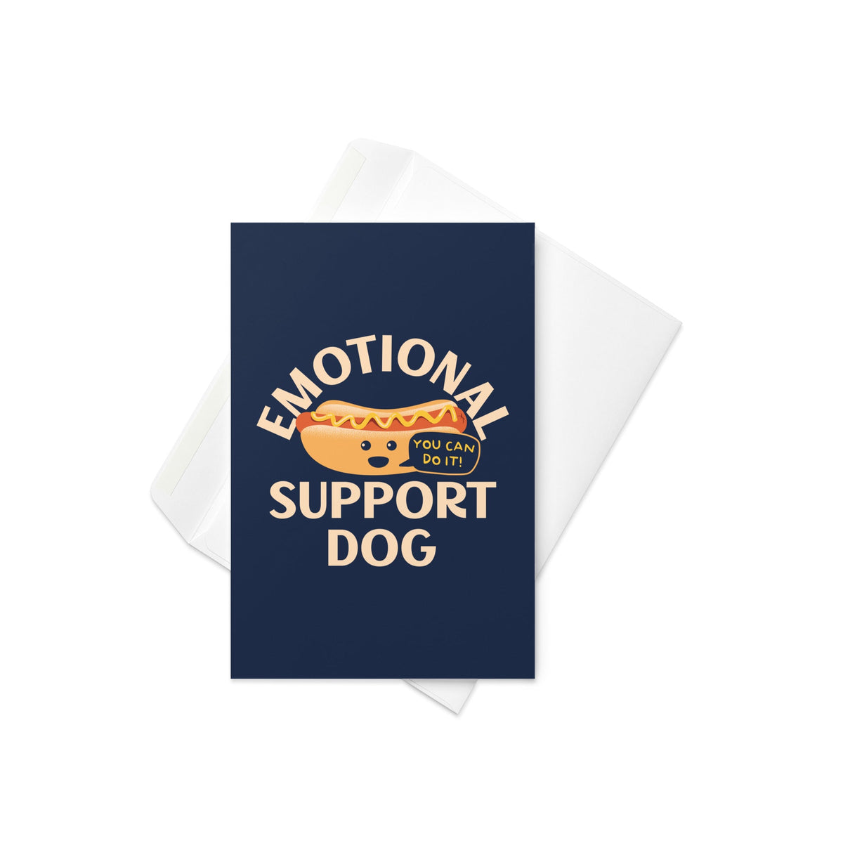 Emotional Support Dog Greeting Card