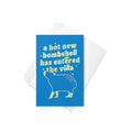 A Hot New Bombshell Has Entered The Villa Greeting Card