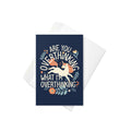 Are You Overthinking What I'm Overthinking? Greeting Card