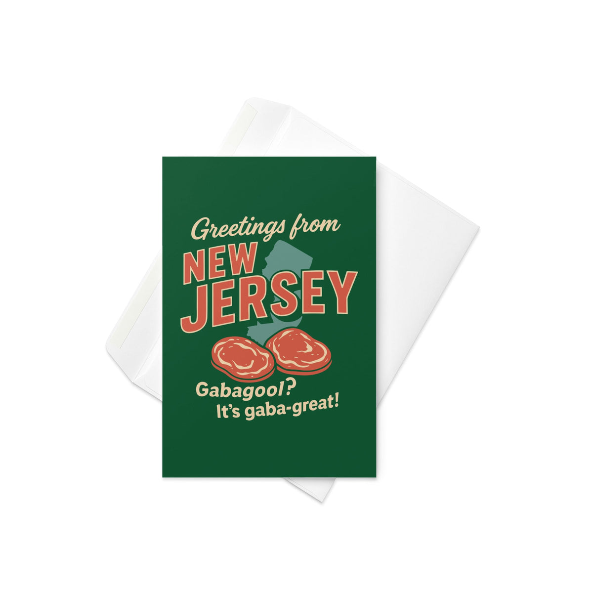 Greetings From New Jersey Greeting Card product image 1