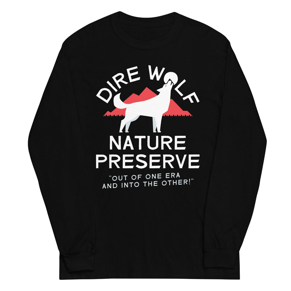 Dire Wolf Nature Preserve Unisex Long Sleeve Tee product image 3
