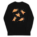 Dino Nugs In Space Unisex Long Sleeve Tee product image 1