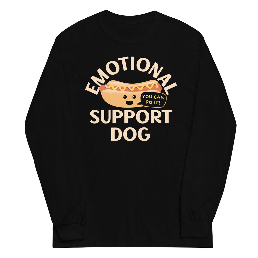 Emotional Support Dog Unisex Long Sleeve Tee product image 3