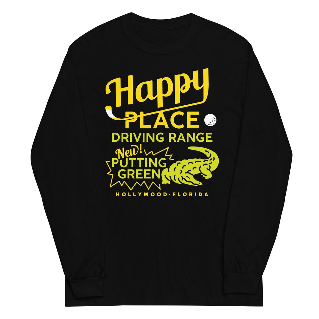 Happy Place Driving Range Unisex Long Sleeve Tee product image 2