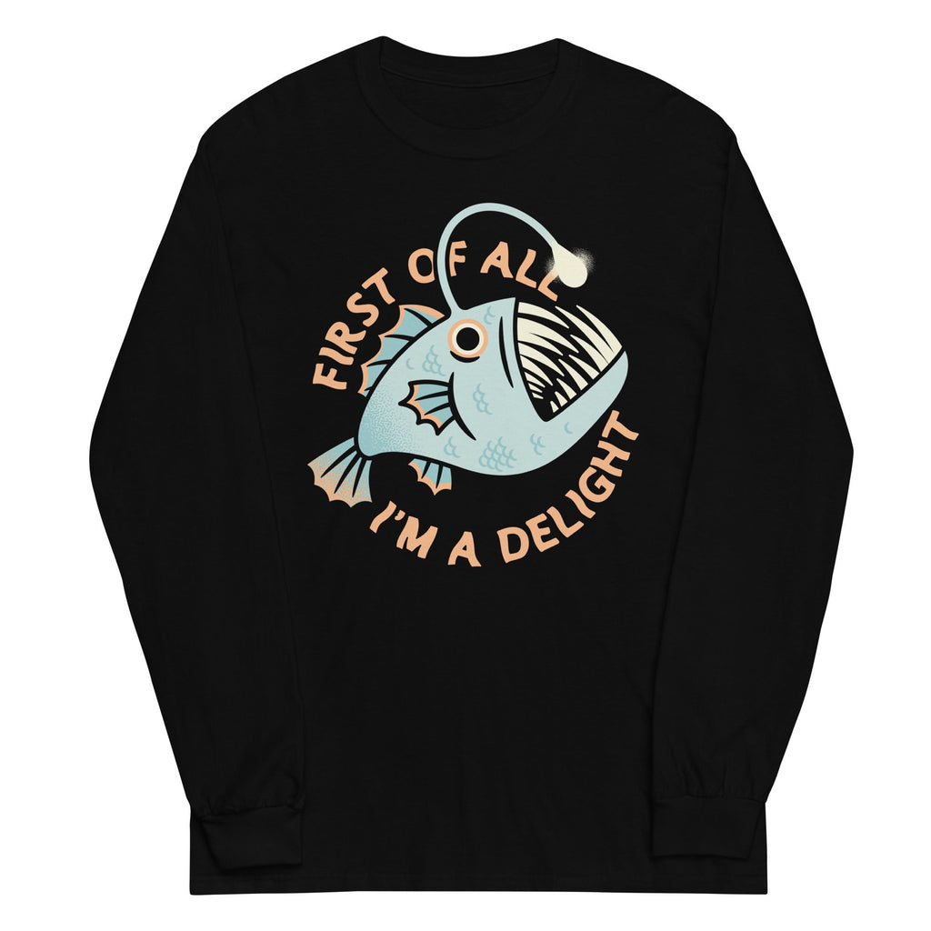 First Of All I'm A Delight Unisex Long Sleeve Tee product image 2
