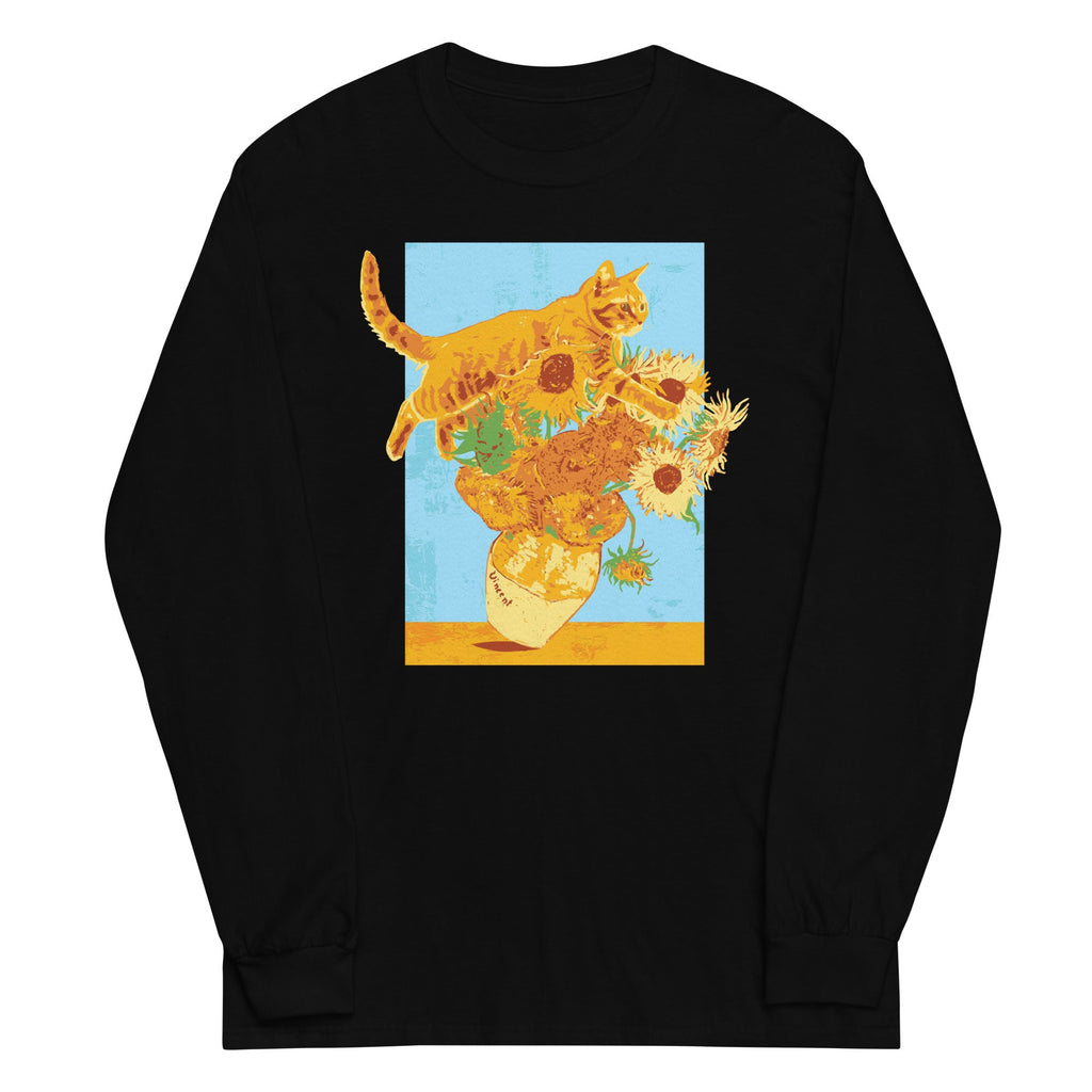 Van Gogh's Cat Unisex Long Sleeve Tee product image 2