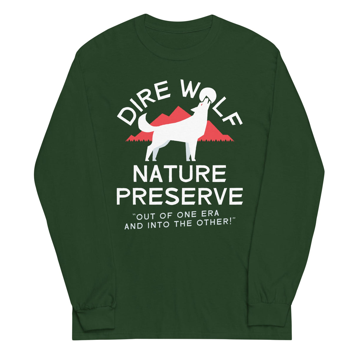 Dire Wolf Nature Preserve Unisex Long Sleeve Tee product image 5