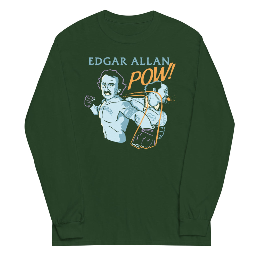 Edgar Allan Pow! Unisex Long Sleeve Tee product image 4
