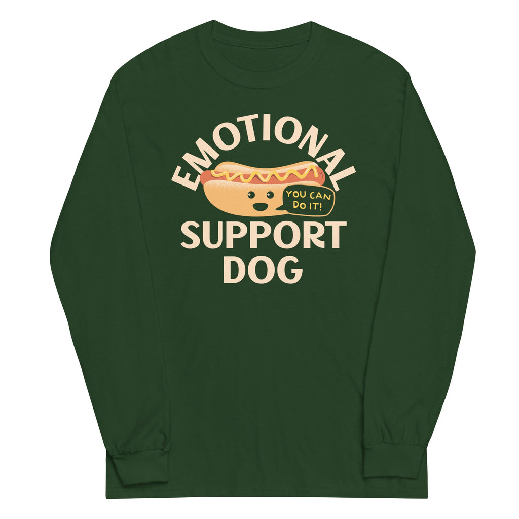 Emotional Support Dog Unisex Long Sleeve Tee product image 4