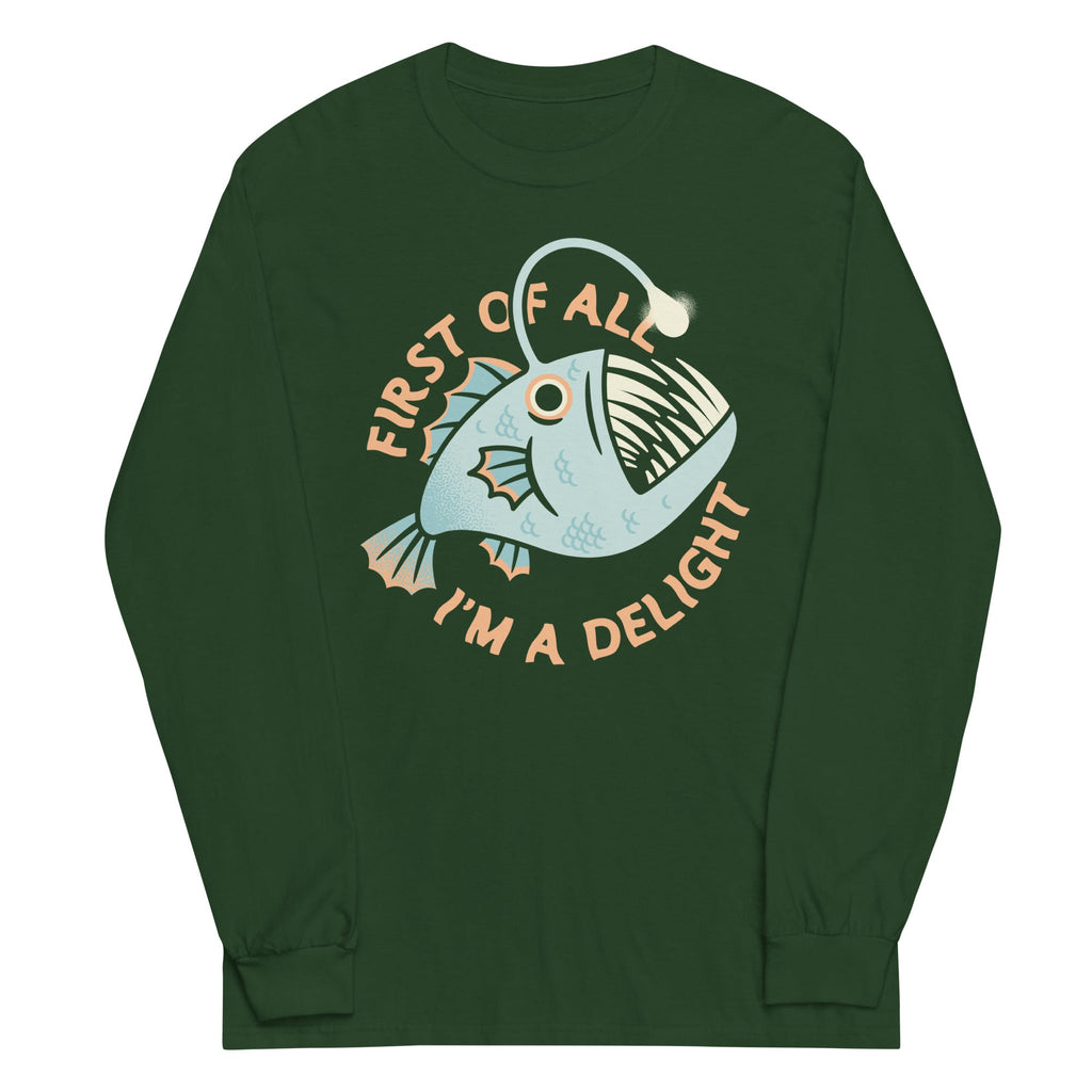 First Of All I'm A Delight Unisex Long Sleeve Tee product image 5