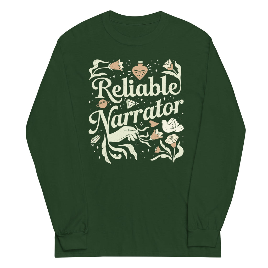 Reliable Narrator Unisex Long Sleeve Tee product image 1