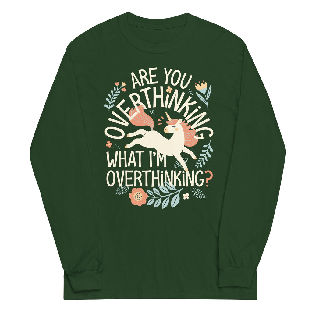 Are You Overthinking What I'm Unisex Long Sleeve Tee product image 3