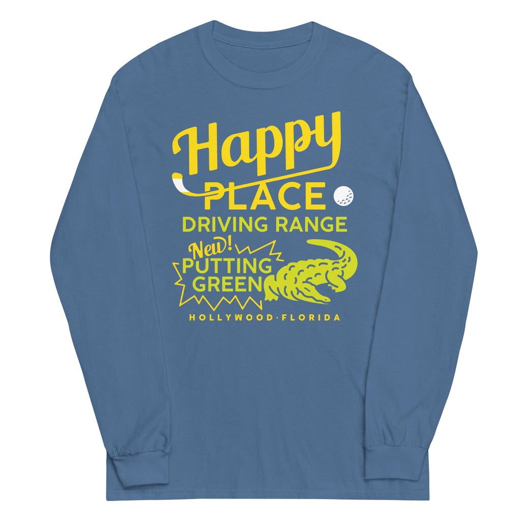 Happy Place Driving Range Unisex Long Sleeve Tee product image 5