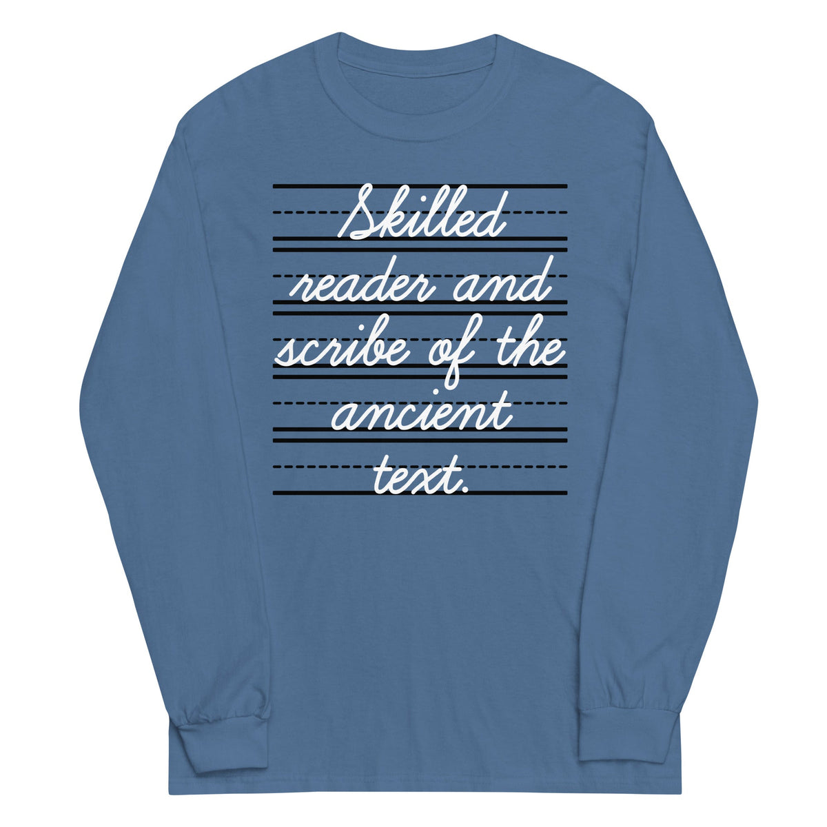 Skilled Reader And Scribe Of The Ancient Text Unisex Long product image 1