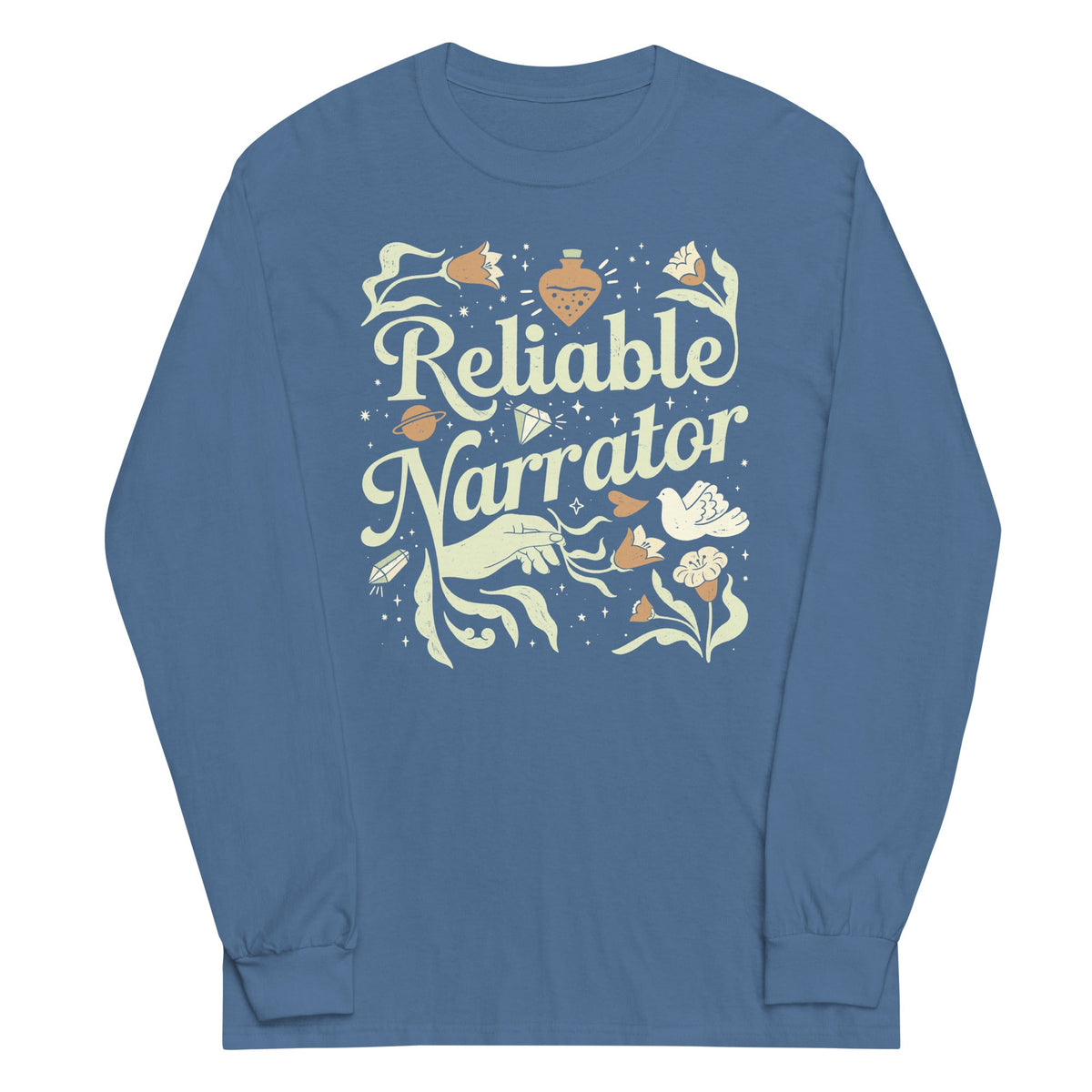 Reliable Narrator Unisex Long Sleeve Tee product image 6