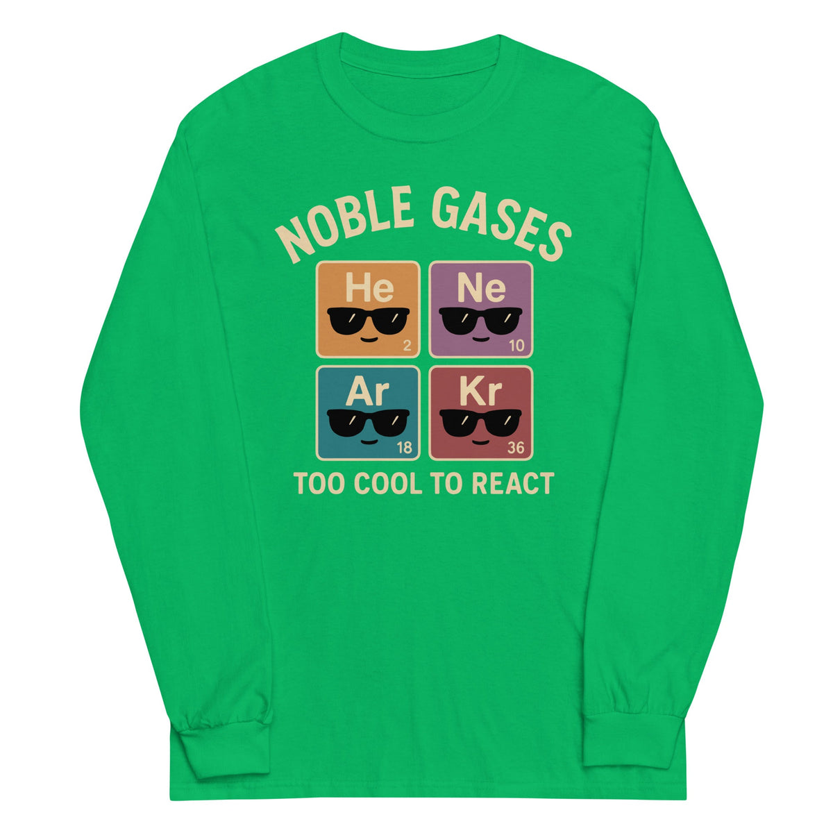 Noble Gases Unisex Long Sleeve Tee product image 5