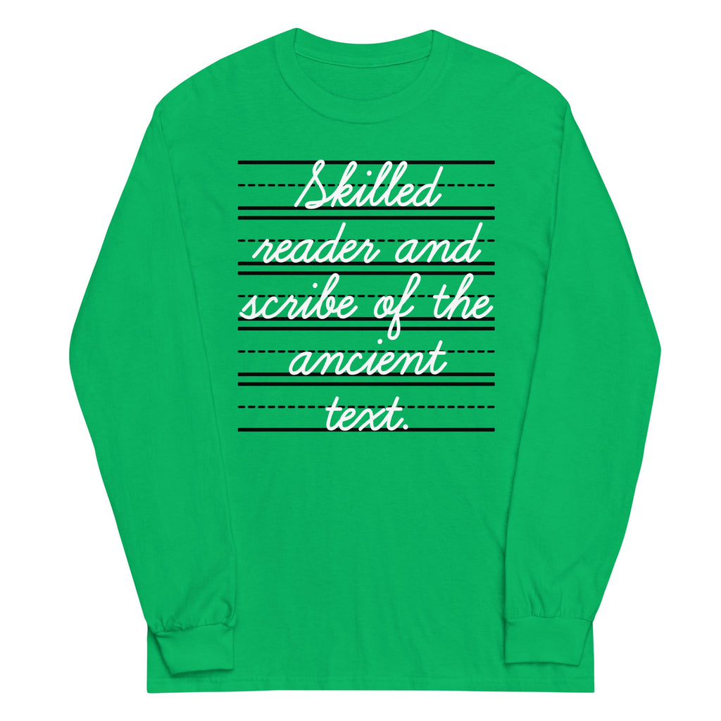 Skilled Reader And Scribe Of The Ancient Text Unisex Long product image 4