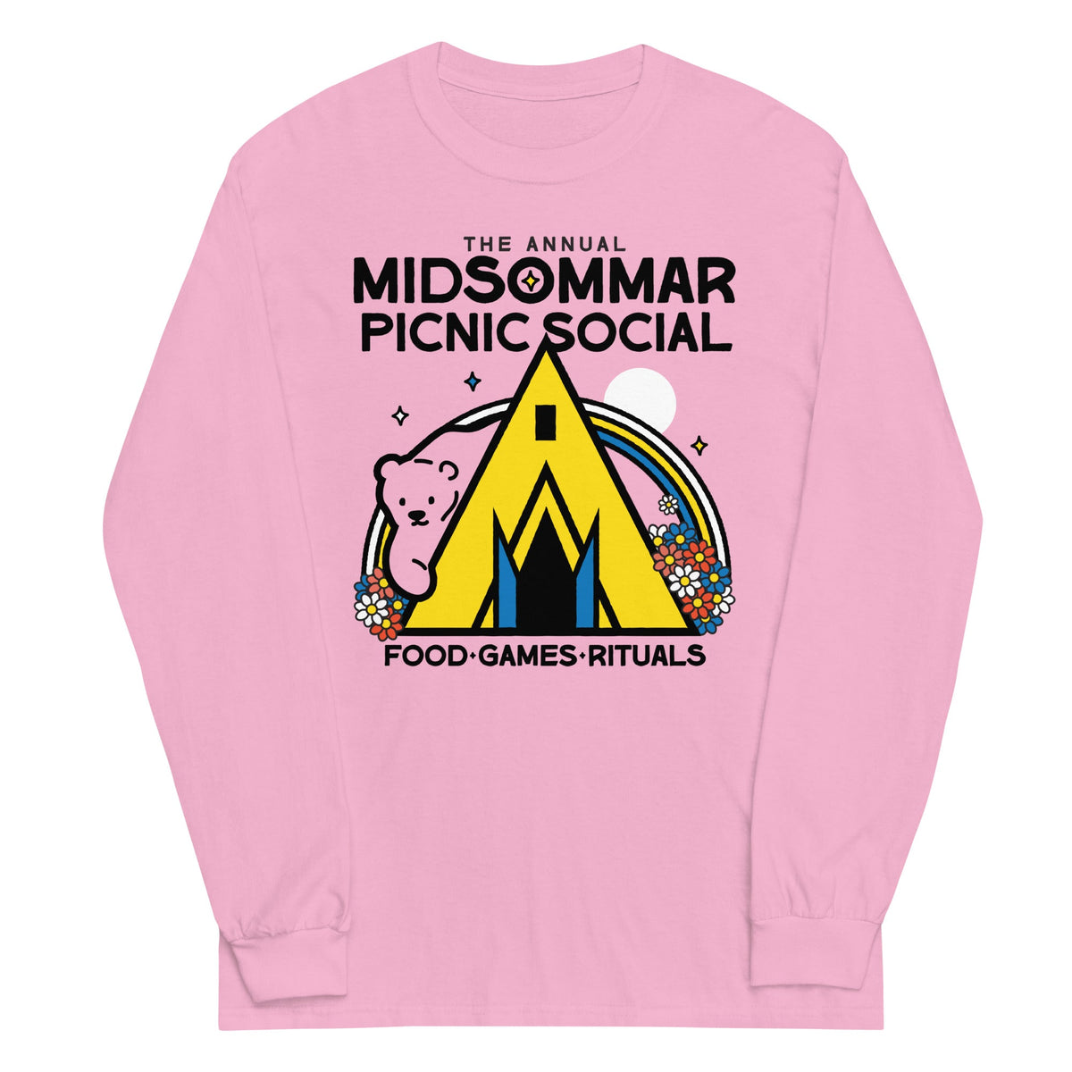 The Annual Midsommar Picnic Social Unisex Long Sleeve Tee product image 4
