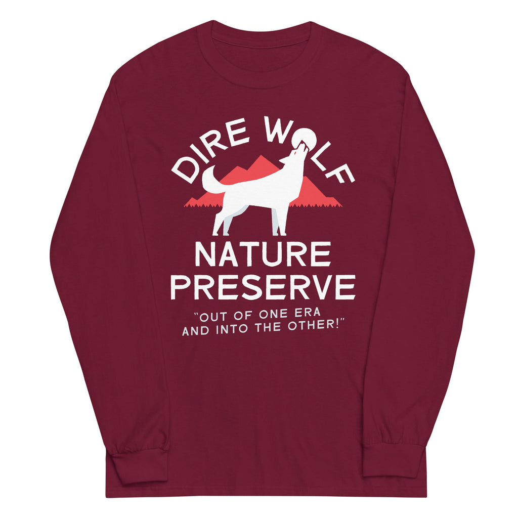 Dire Wolf Nature Preserve Unisex Long Sleeve Tee product image 2