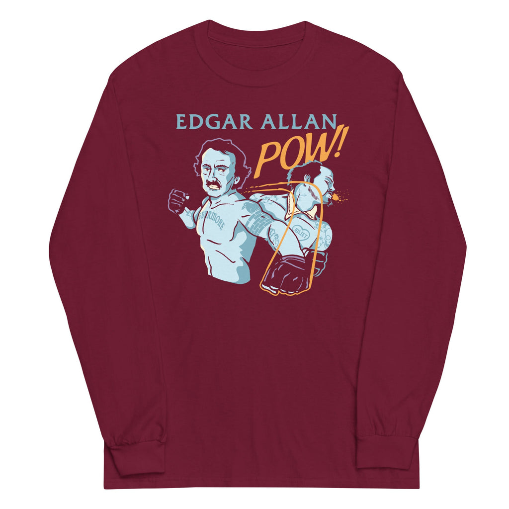 Edgar Allan Pow! Unisex Long Sleeve Tee product image 2