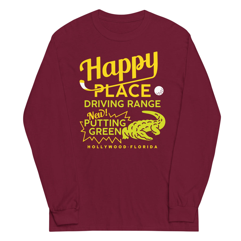 Happy Place Driving Range Unisex Long Sleeve Tee product image 4