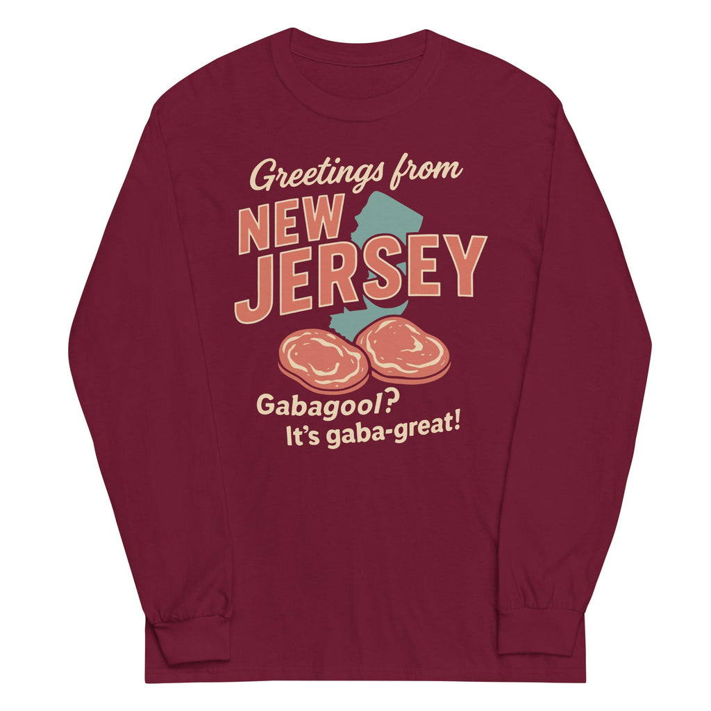 Greetings From New Jersey Unisex Long Sleeve Tee product image 4