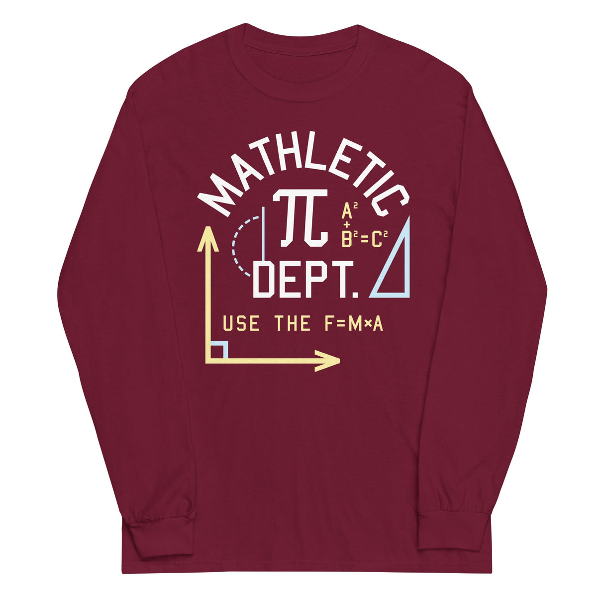 Mathletic Dept Unisex Long Sleeve Tee product image 4