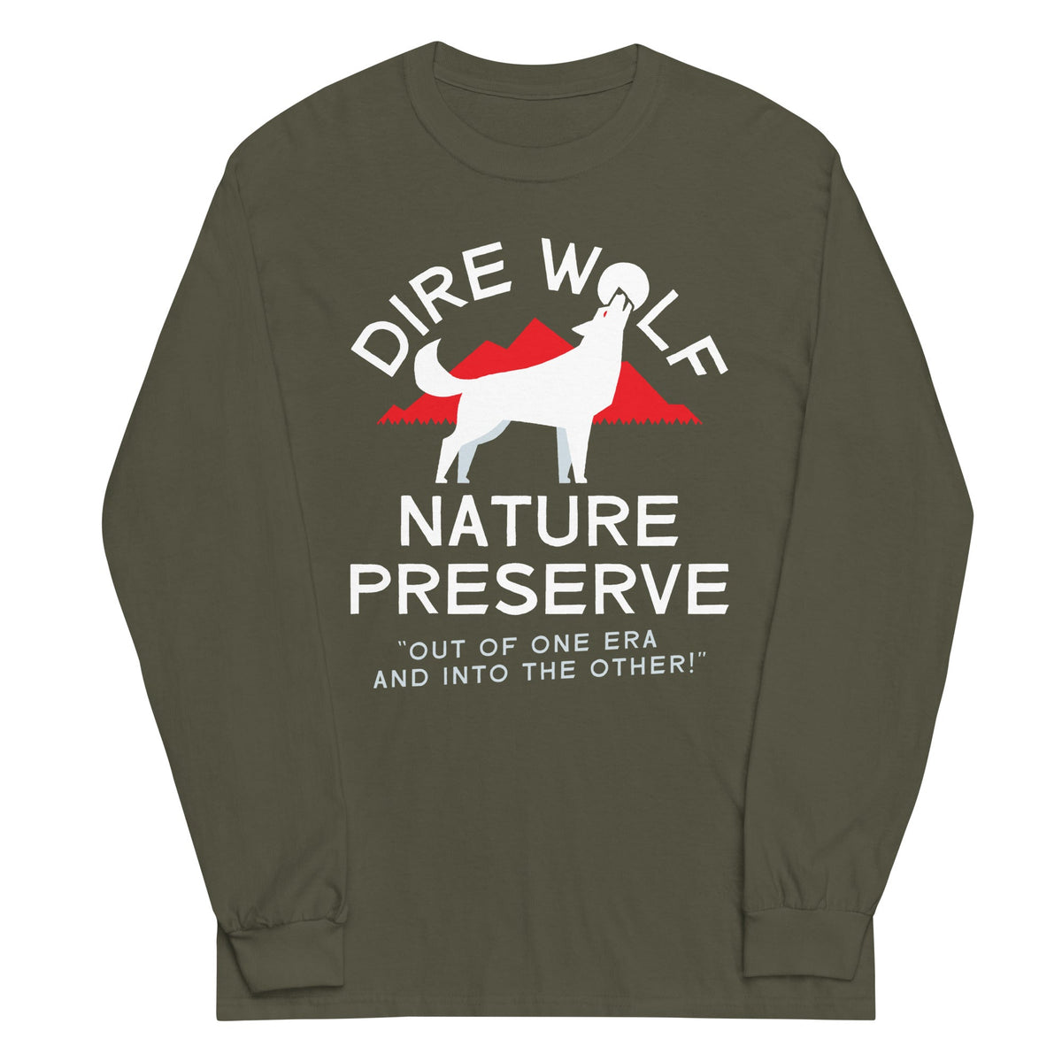Dire Wolf Nature Preserve Unisex Long Sleeve Tee product image 7