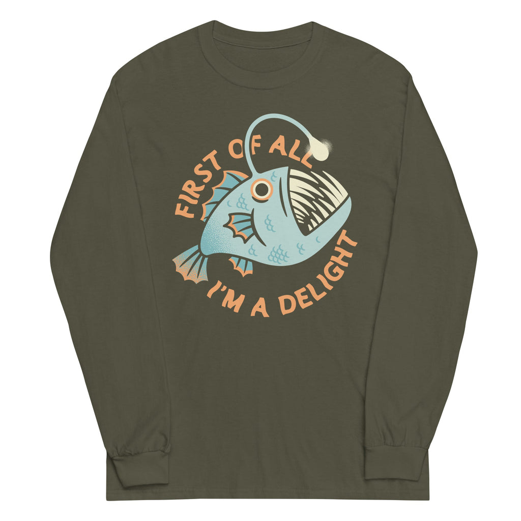 First Of All I'm A Delight Unisex Long Sleeve Tee product image 1