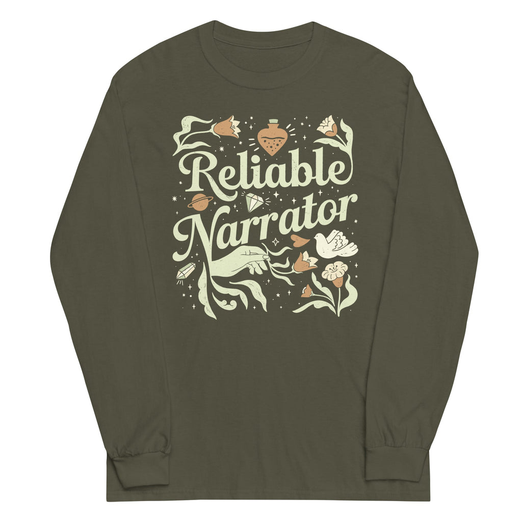 Reliable Narrator Unisex Long Sleeve Tee product image 5