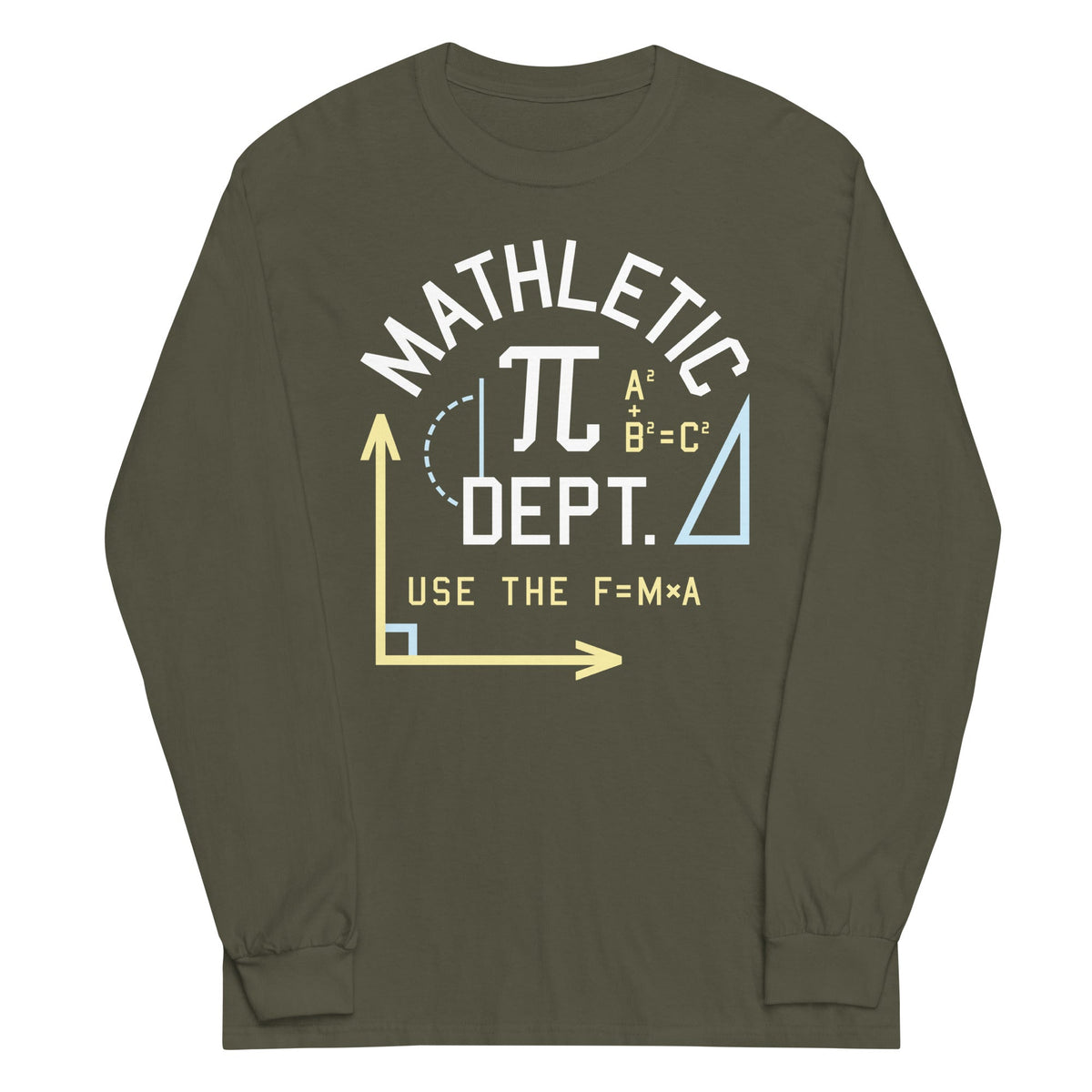 Mathletic Dept Unisex Long Sleeve Tee product image 6