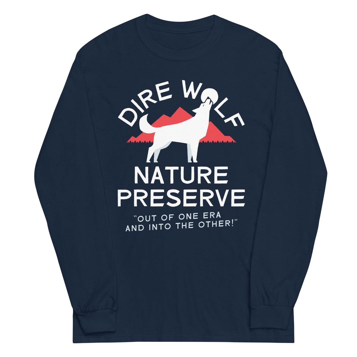 Dire Wolf Nature Preserve Unisex Long Sleeve Tee product image 4
