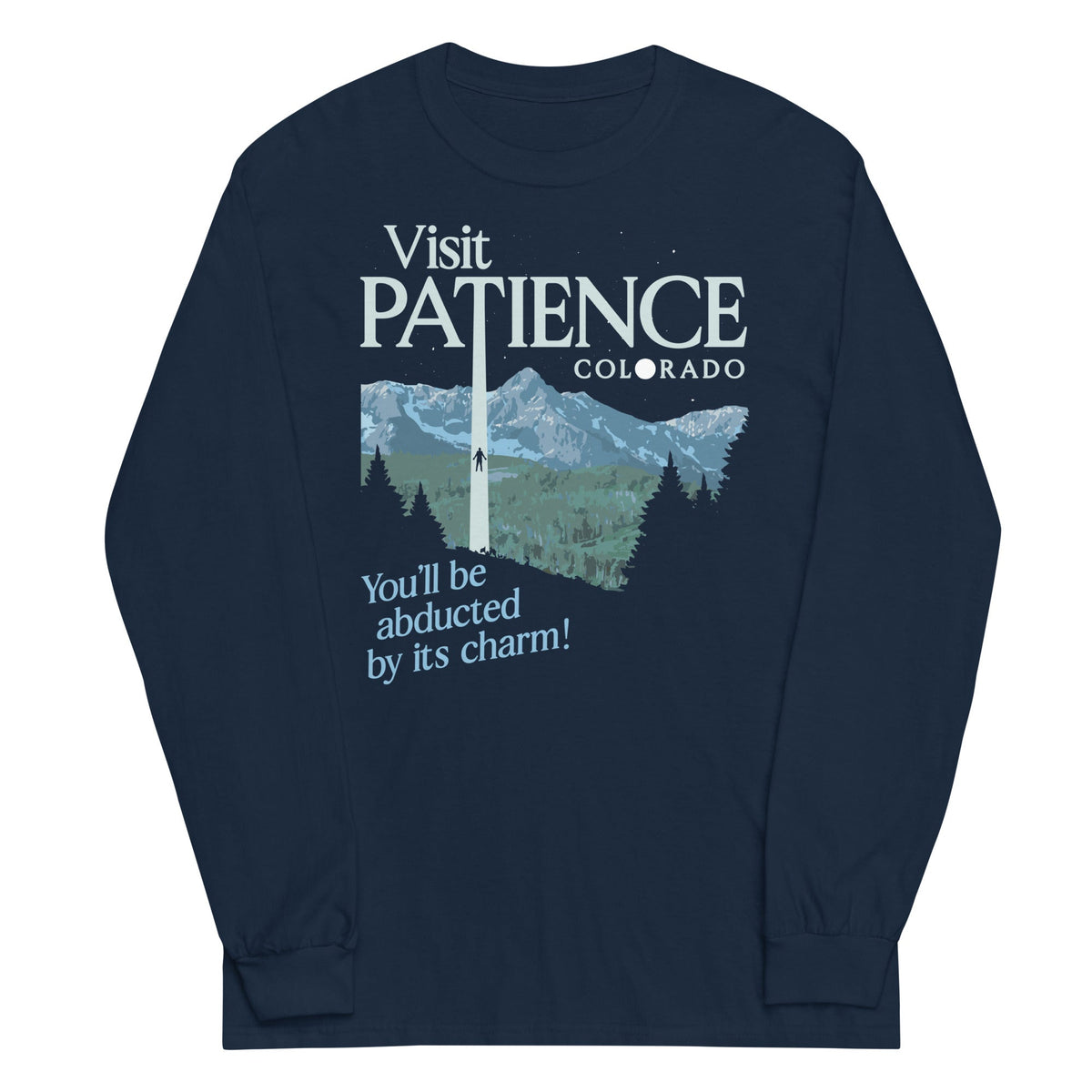 Visit Patience Colorado Unisex Long Sleeve Tee product image 1