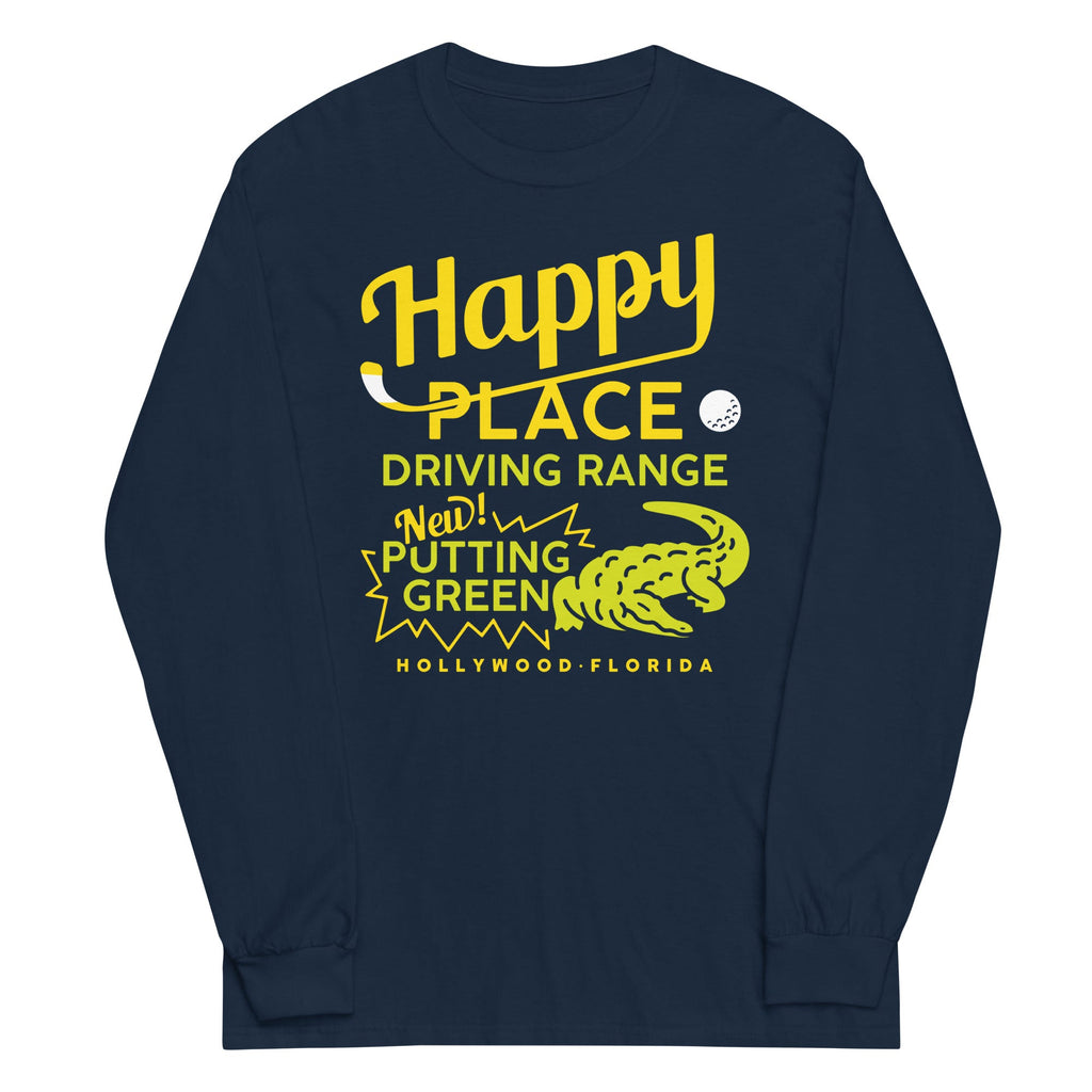 Happy Place Driving Range Unisex Long Sleeve Tee product image 3
