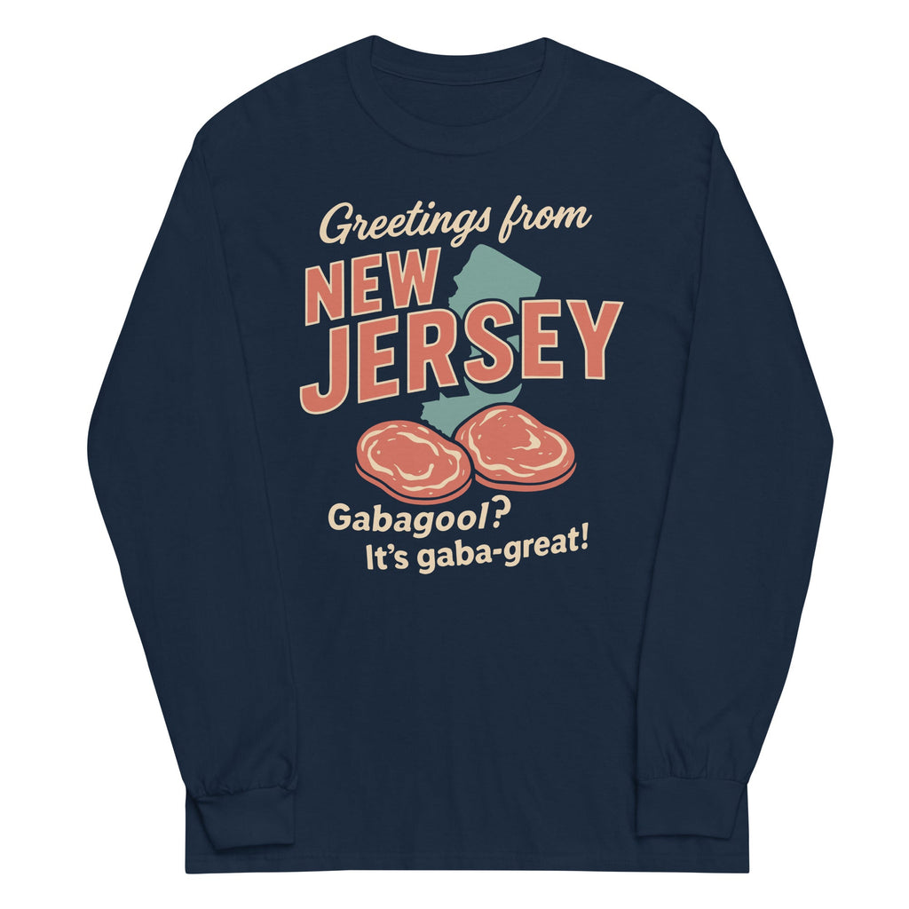 Greetings From New Jersey Unisex Long Sleeve Tee product image 3