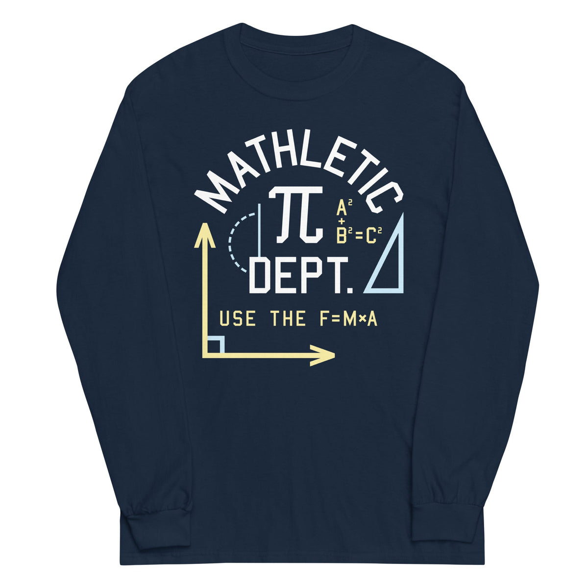 Mathletic Dept Unisex Long Sleeve Tee product image 3