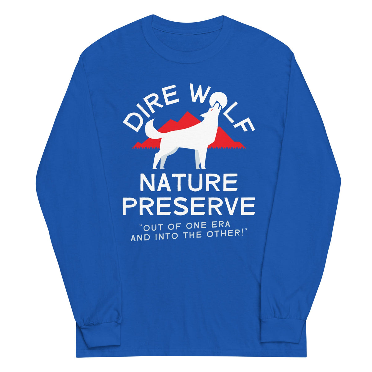 Dire Wolf Nature Preserve Unisex Long Sleeve Tee product image 6