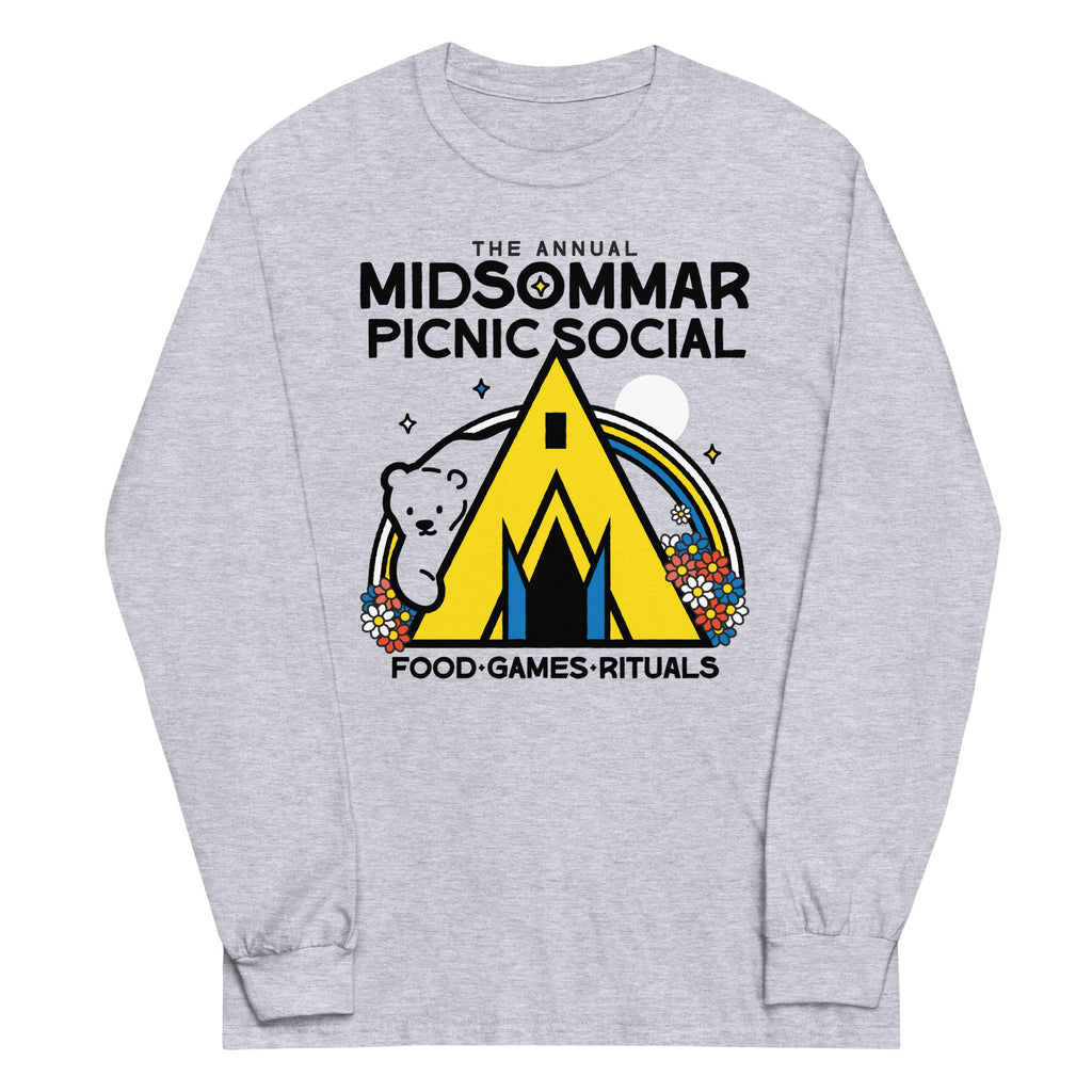The Annual Midsommar Picnic Social Unisex Long Sleeve Tee product image 2