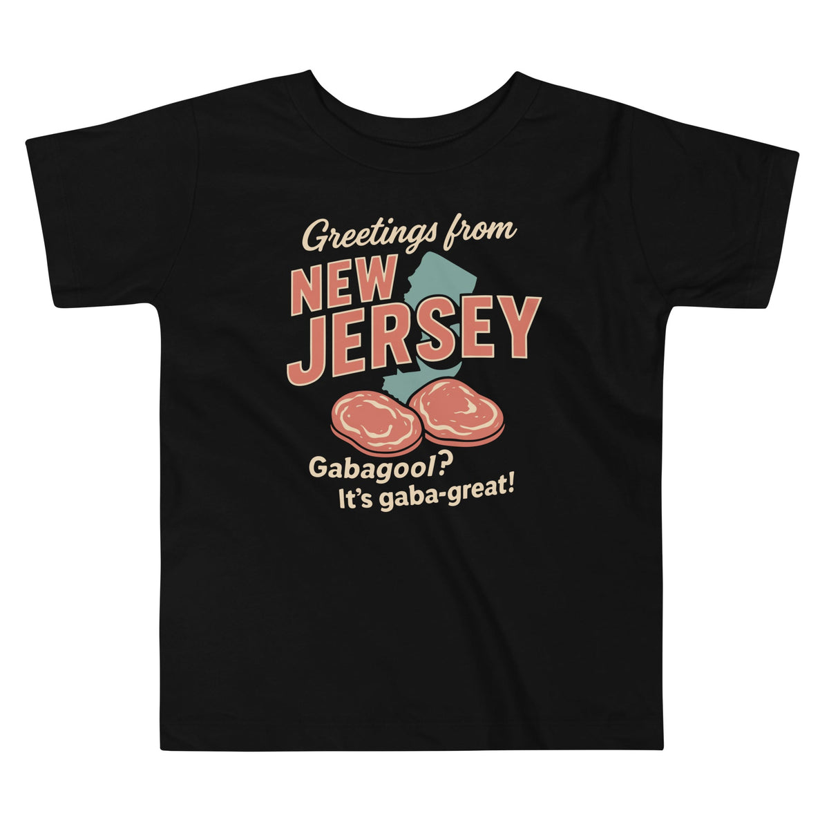 Greetings From New Jersey Kid's Toddler Tee product image 1