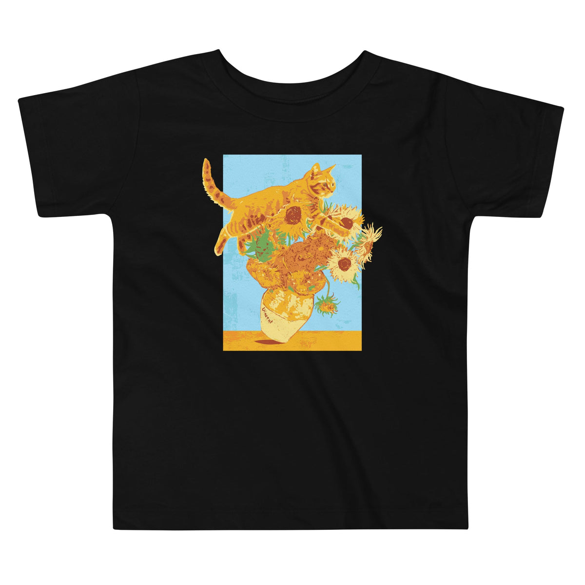 Van Gogh's Cat Kid's Toddler Tee product image 1